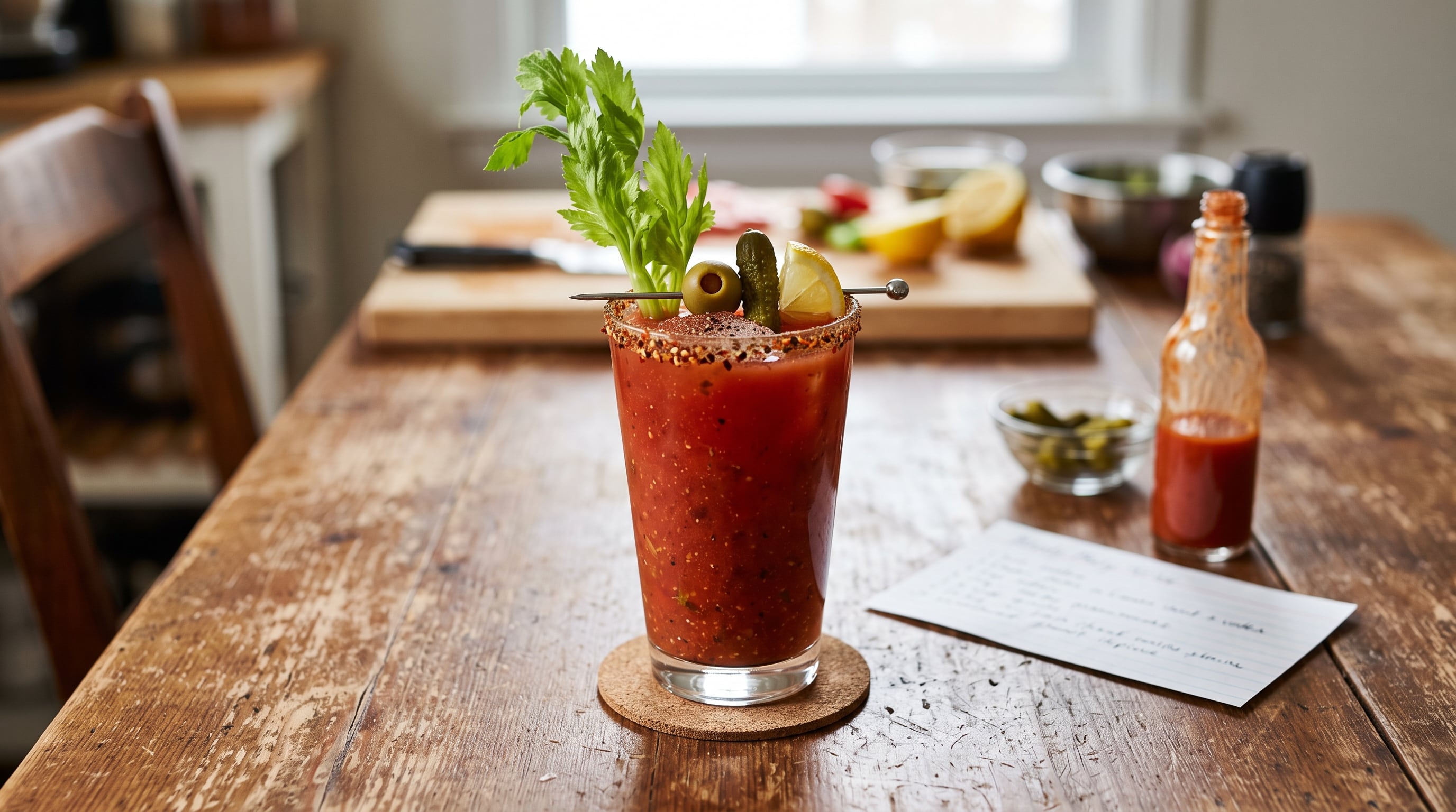 El Bloody Mary contiene jugo de tomate con salsas cuya cantidad se ajusta al gusto personal (Imagen Ilustrativa Infobae)