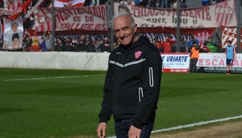 Gómez, como DT de Talleres