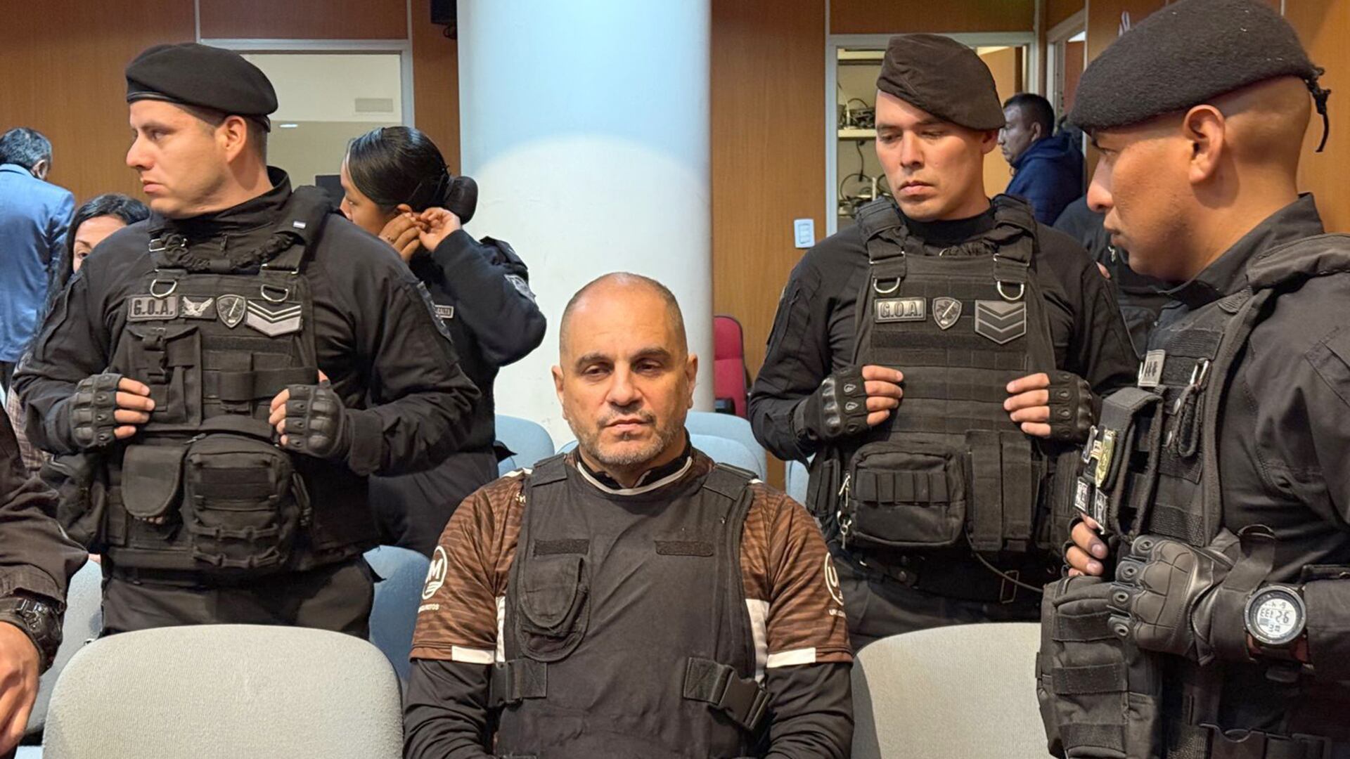 Leonardo Cositorto, líder de Generación Zoe, en los tribunales de Salta