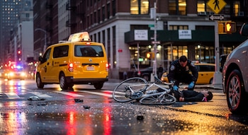 El porcentaje de accidentes de