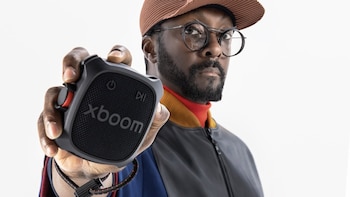 Los altavoces portátiles audio LG