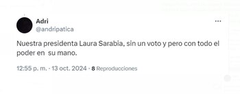 La ausencia del presidente generó