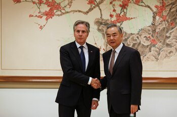 El secretario de Estado, Antony