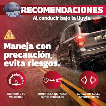Las lluvias continuarán este viernes.