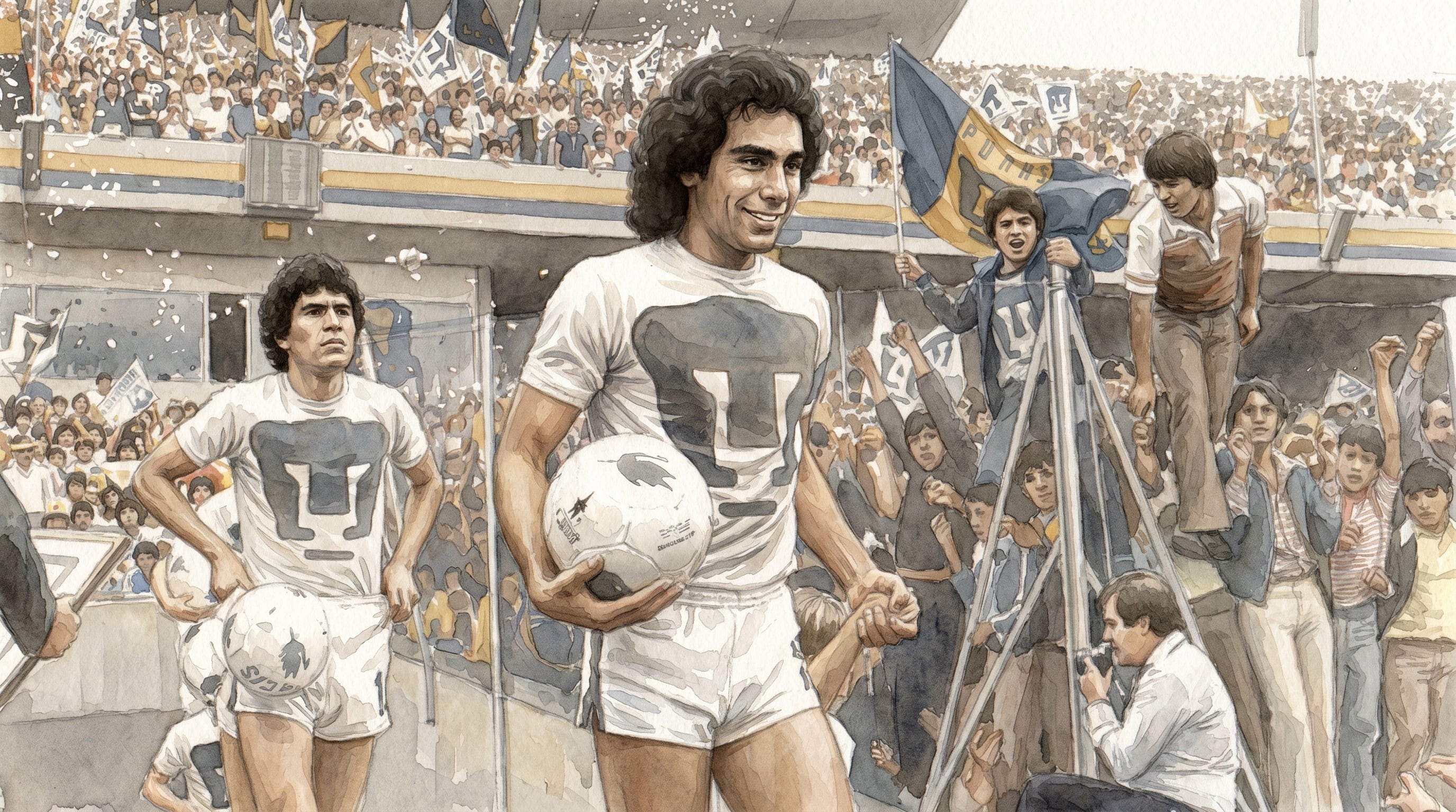 El Estadio Olímpico Universitario vibró al ritmo de los goles y de la ovación a Hugo Sánchez (Imagen Ilustrativa Infobae)