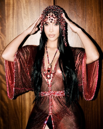 Kim Kardashian celebró sus 46 años con una cena exclusiva en Beverly Hills