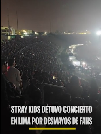 Stray Kids detuvo concierto en