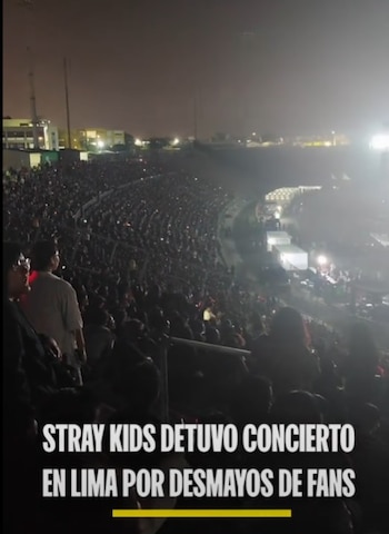 Stray Kids detuvo concierto en
