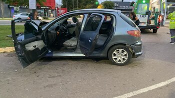 Un Peugeot 206 perdió el