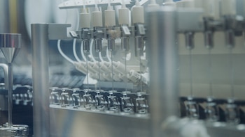 Integrar un batería cuántica a una computador cuántico puede acelerar el desarrollo de medicamentos.
Pfizer/Handout via REUTERS