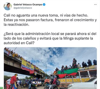 Minga Indígena a Cali