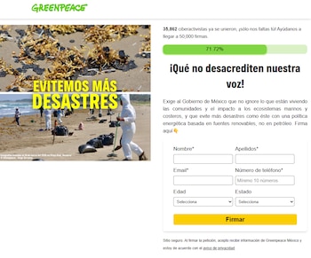 El objetivo es documentar mediante imágenes y videos y compartirlo con Greenpeace para que se haga un registro ciudadano