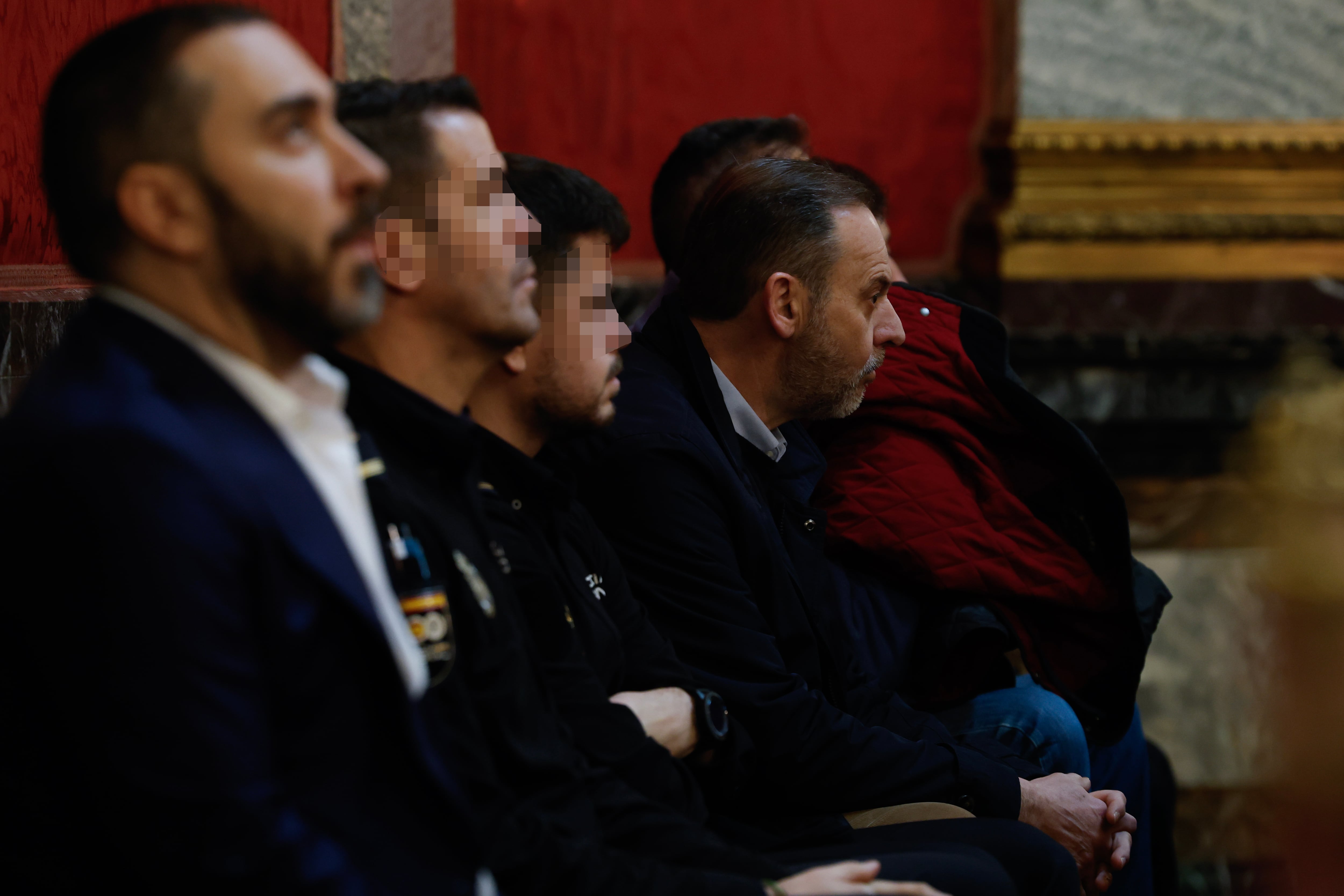 Jose Luis Ábalos y Víctor de Aldama durante el juicio del caso mascarillas. (Europa Press)