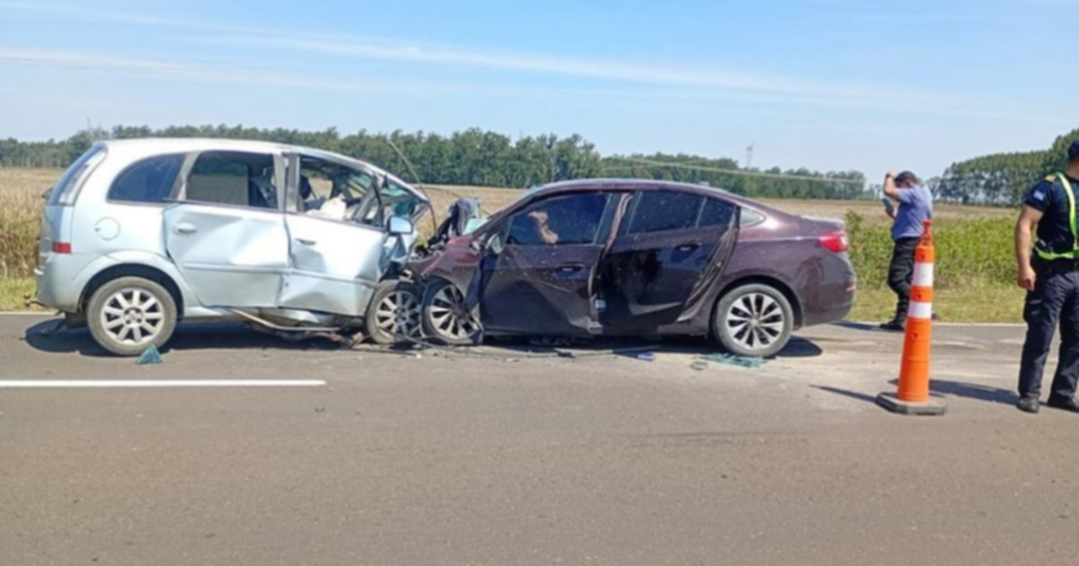 Photo: Infobae Route 12 Head-On Crash in Corrientes Leaves Three Dead