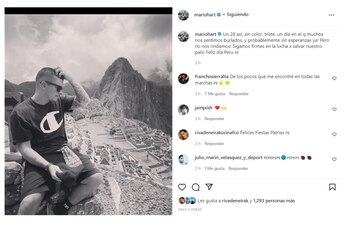 Mensaje de Mario Hart. (Foto: