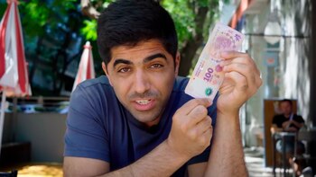 Uptin Saiidi visitó Buenos Aires