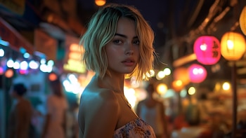 El corte bob estiliza y