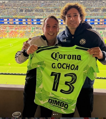 Ochoa se reencontró con Emilio Azcárraga (IG/ @yosoy8a)