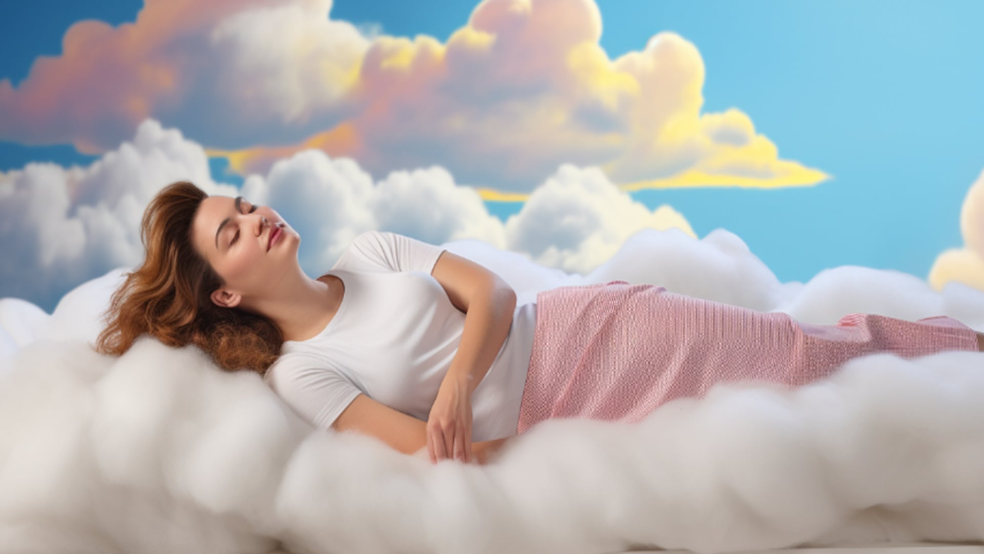 Los buenos hábitos al dormir te ayudan a tener un sueño placentero. (Foto: IA Infobae).