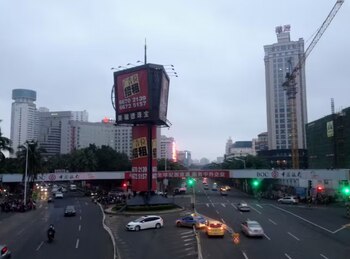 Vista de la calle desde