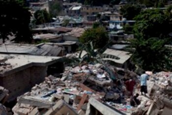 PORT-AU-PRINCE, HAITI - JANUARY 20: