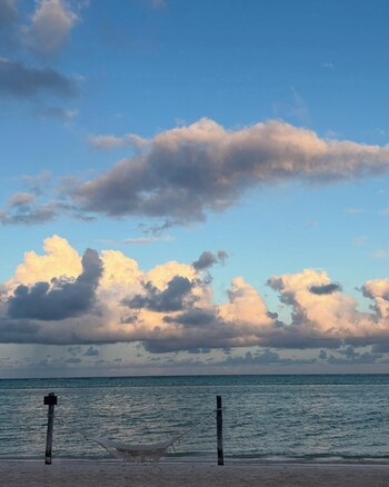 La pareja eligió un lugar