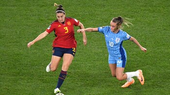 La futbolista española Teresa Abelleira