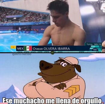Con la alegría característica del pueblo mexicano se celebró el triunfo de Osmar Olvera en redes sociales. (Redes sociales)