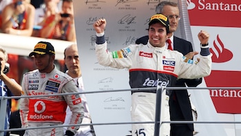 La carrera inolvidable de Checo Pérez en Monza: remontada, podio en Europa y el gesto de Niki Lauda