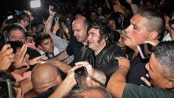 Javier Milei cierra su visita