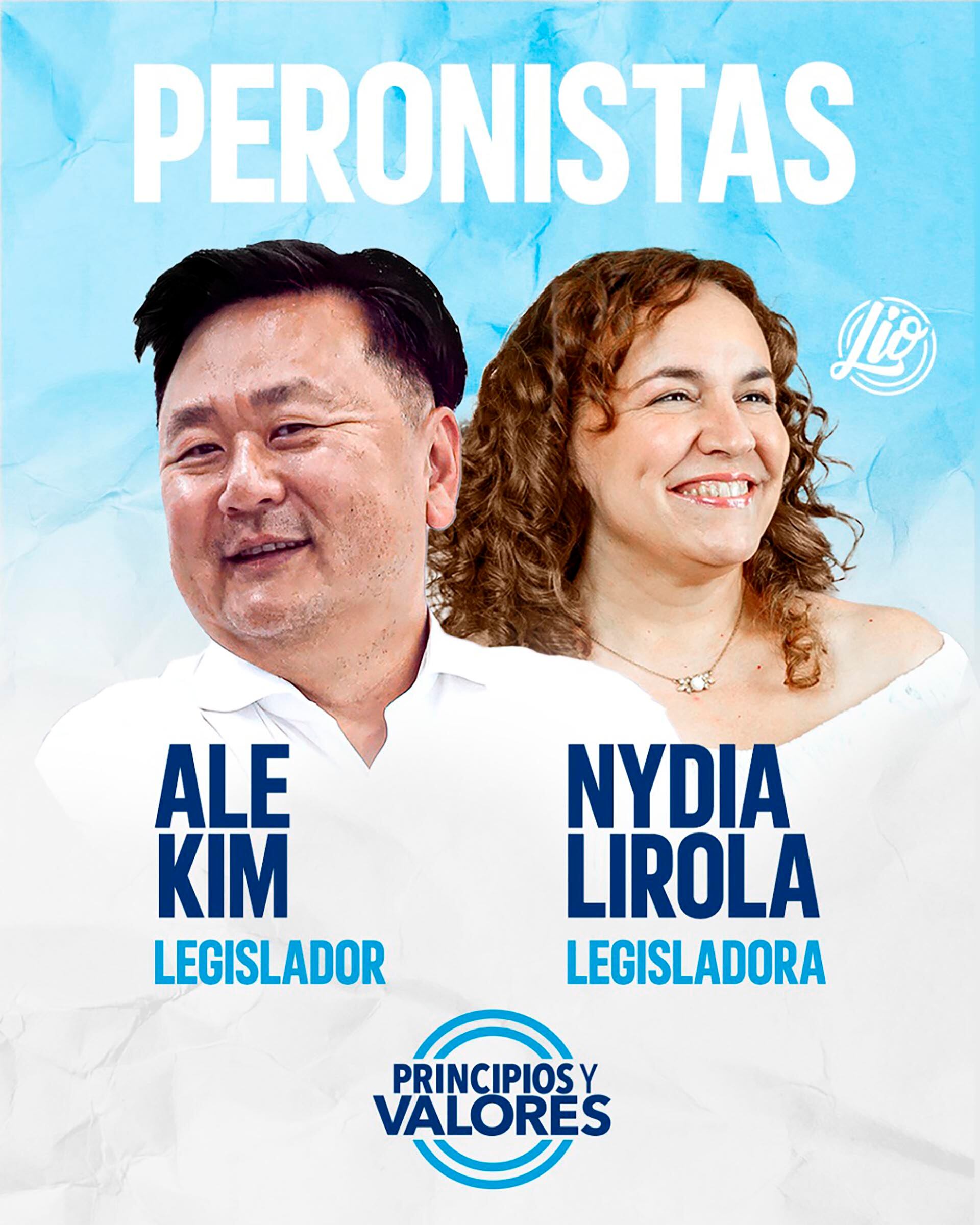 Alejandro Kim y Nydia Lirola, los candidatos porteños de la lista Principios y Valores