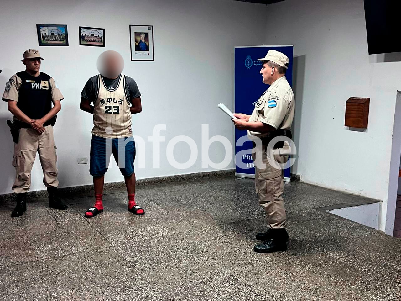 JFPV fue detenido el 20 de diciembre en Ituzaingó, Corrientes