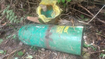 Desactivaron artefactos explosivos cerca de