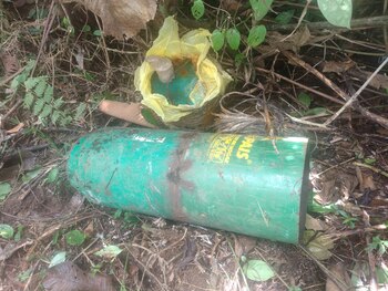 Autoridades desactivaron campo minado en