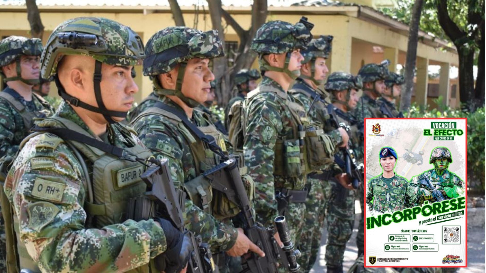 Ejército abre convocatoria en Bogotá y Cundinamarca para sumar más de 1.300 jóvenes