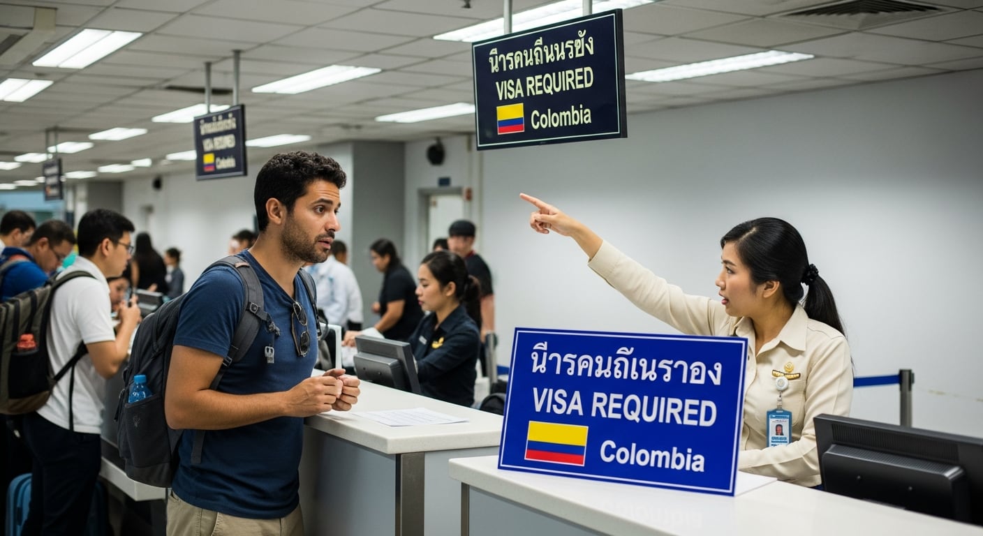 Tailandia exigirá visa previa a los colombianos con pasaporte ordinario que viajen como turistas desde las próximas semanas de 2026 - crédito VisualesIA/Imagen Ilustrativa Infobae