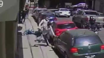 Captura del video que captó