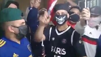 Captura del video que se