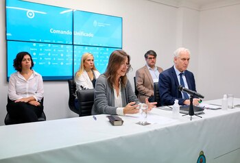 La ministra Sabina Frederic y