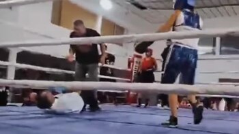 Un ex boxeador agredió brutalmente