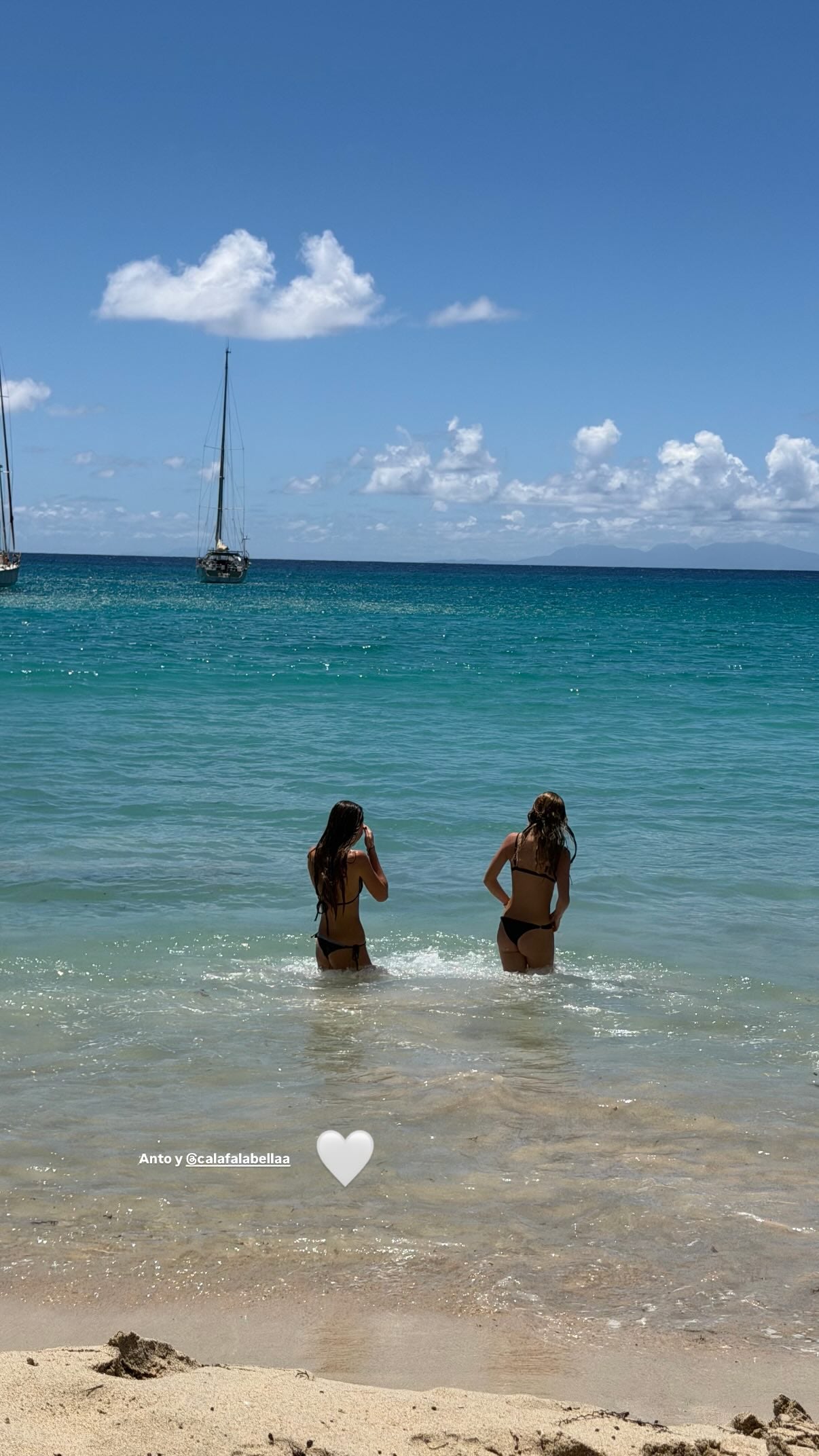 El paradisiaco destino que eligió Awada para sus vacaciones familiares