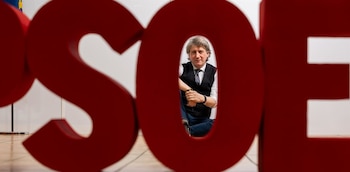 El candidato del PSOE en