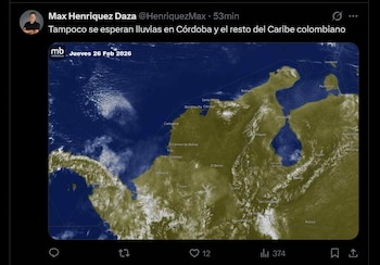 El meteorólogo aseguró que el