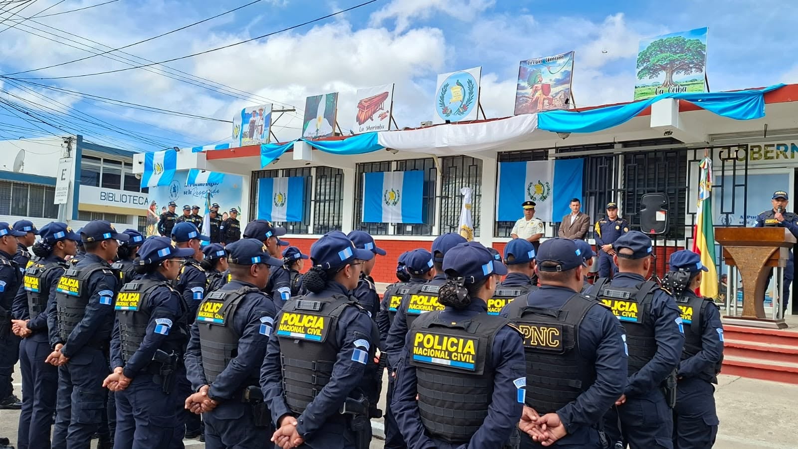 La PNC inauguró en Jutiapa un anexo de la Comisaría 21 con capacidad para 100 policías para ampliar la presencia territorial y mejorar el descanso del personal (PNCdeGuatemala)