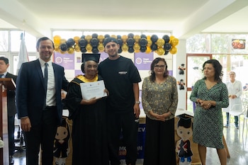 El futbolista Carlos Zambrano participó