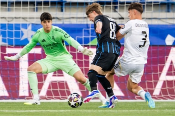 UEFA Youth League final - Club Brugge vs Real Madrid