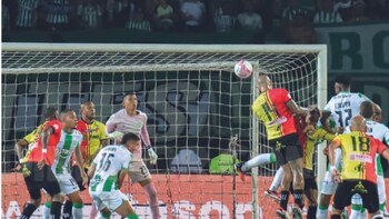 Pereira venció 2-0 a Nacional en el partido de ida por las semifinales de Copa BetPlay 2023 - Crédito Dimayor