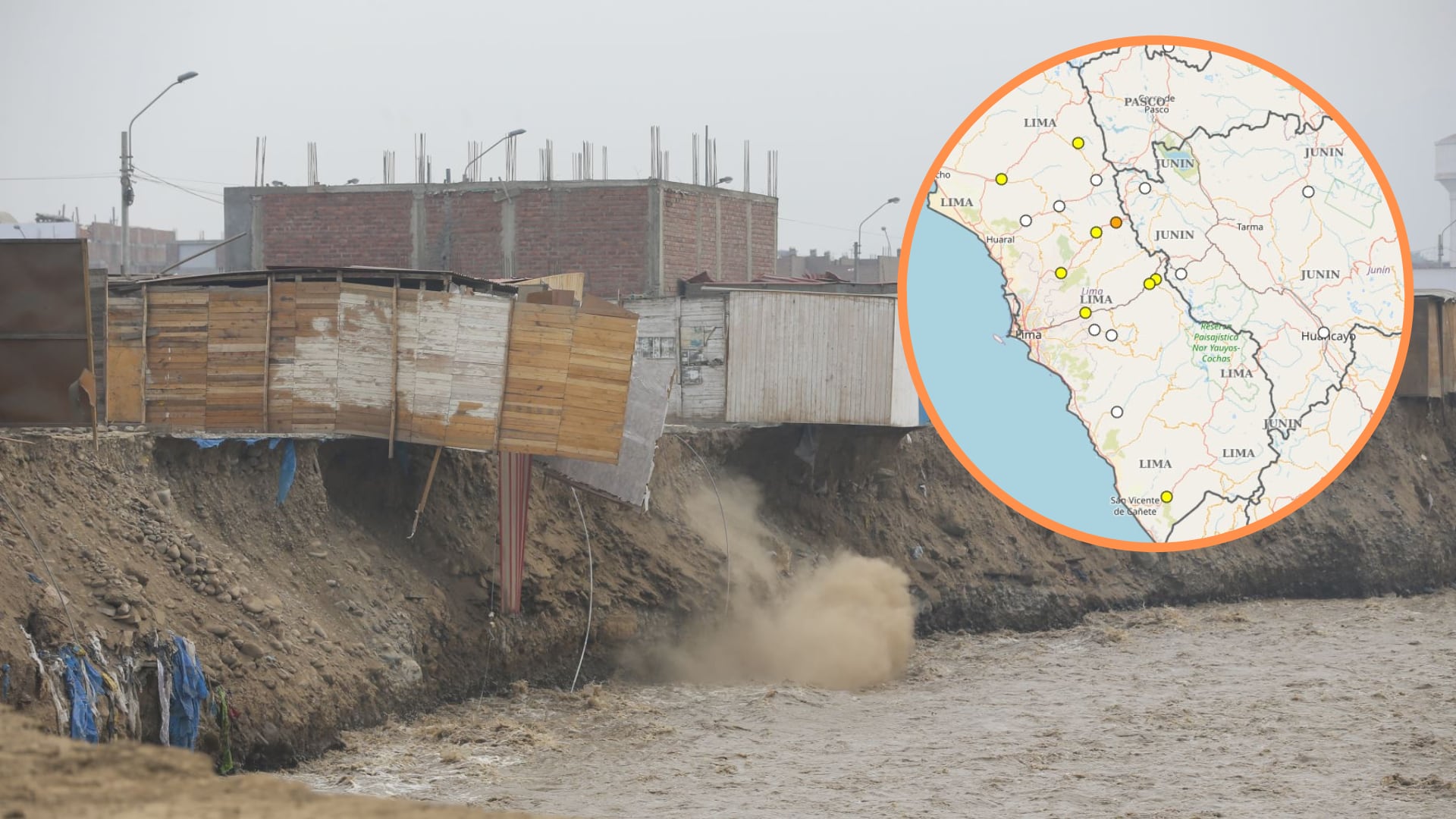 Foto: Andina/Senamhi/Composición Infobae