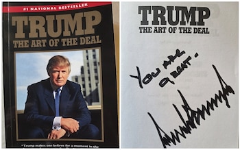 El libro Trump: el arte