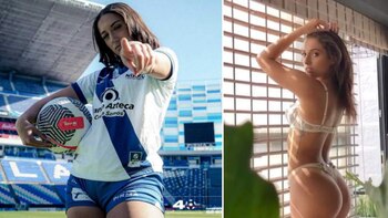 La estadounidense sorprendió a sus